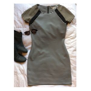 Lucca couture striped mini dress